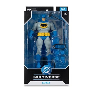Batman action figure in packaging with DC Multiverse branding