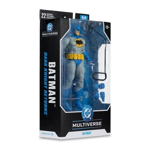 Batman action figure in packaging with DC Multiverse branding