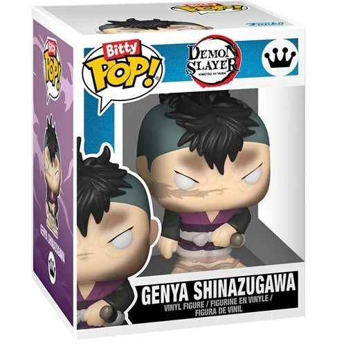 Funko Pop! vinyl figure of Genya Shinazugawa from Demon Slayer in packaging