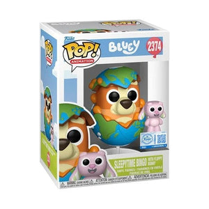 Echo Six Hobbies Funko Pop Animation BlueyFunko Pop! packaging featuring a character from Bluey on a white background