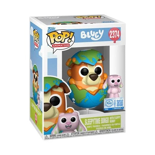 Echo Six Hobbies Funko Pop Animation BlueyFunko Pop! packaging featuring a character from Bluey on a white background