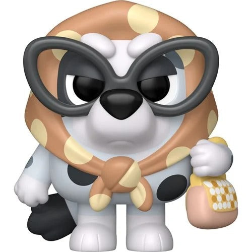 Echo Six Hobbies Funko Pop Animation Bluey Animated character with a pretzel-like design on a white background