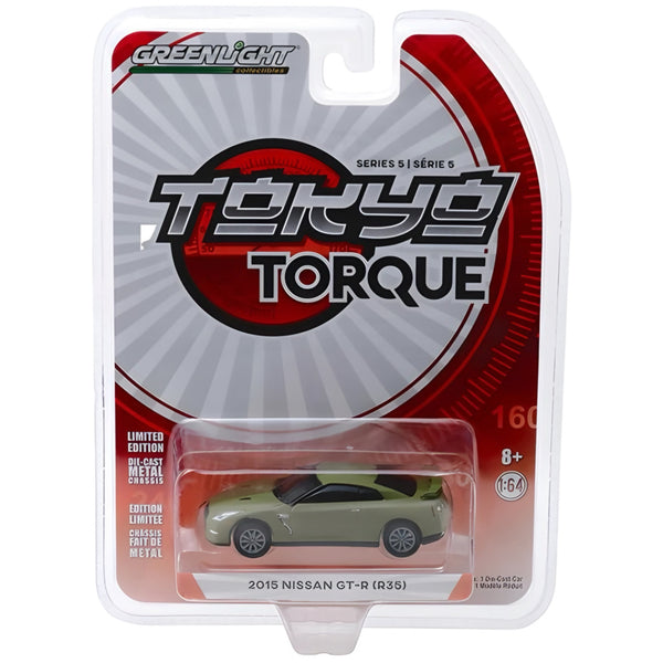 Toy car in packaging with 'Tokyo Torque' branding on a white background