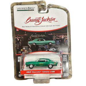 Greenlight Barrett-Jackson 1969 Chevrolet Camaro Z/28 model car in packaging