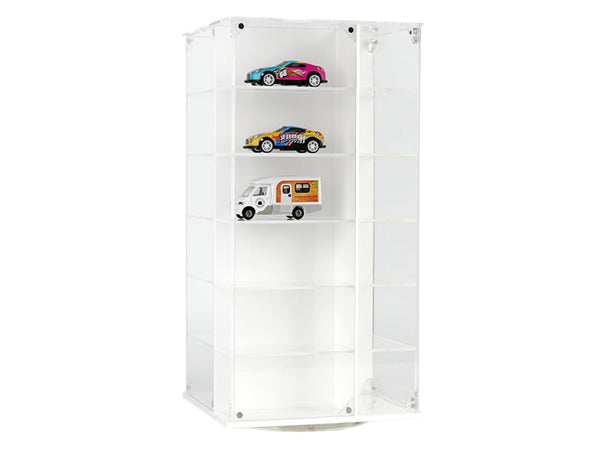 Echo Six Hobbies Acrylic Diecast Model Display Case With white background