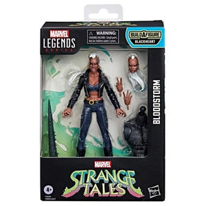Marvel's Strange Tales Build A Figure Bloddstorm displayed in the retail box, front.