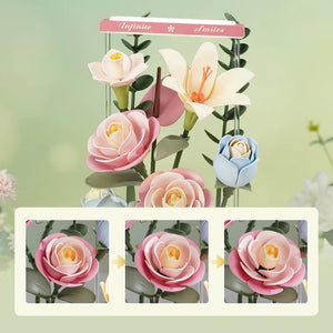 Echo Six Hobbies ROKR Blooming Bouquet Box mechanical flower puzzle, product image 6