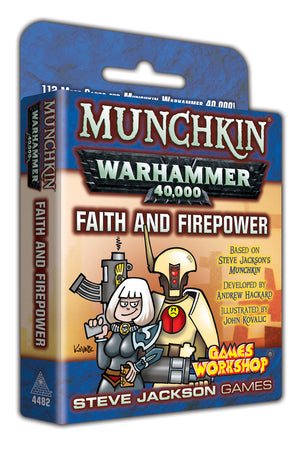 Echo Six Hobbies - Munchkin: Warhammer 40K - Faith and Firepower — Board Game