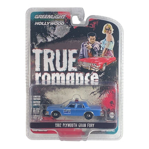 Collectors World Toys Greenlight 1982 Plymouth Gran Fury Hollywood True Romance