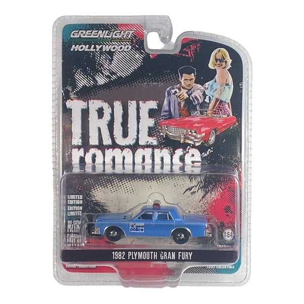 Collectors World Toys Greenlight 1982 Plymouth Gran Fury Hollywood True Romance