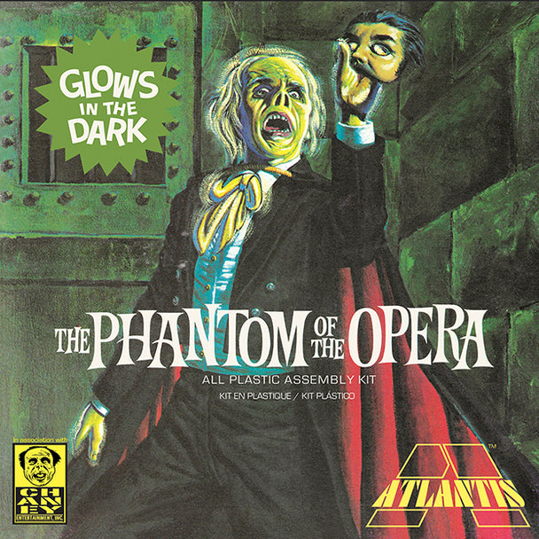 Echo Six Hobbies Atlantis Models 1/8 Lon Chaney Phantom of The Opera Glow Edition Plastic — Plastic model kit