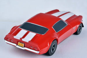 Echo Six Hobbies Rear facing right side section of an HO Super Sport Camaro slot car