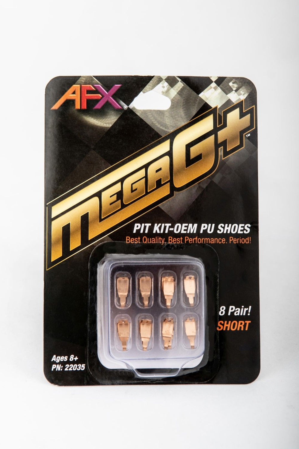 Echo Six Hobbies AFX Racing Mega G+ Pit Kit PU Shoes - Short — HO Slot Car Accessories