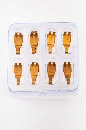 Echo Six Hobbies AFX Racing Set of wooden tool handles in a clear plastic packaging on a white background