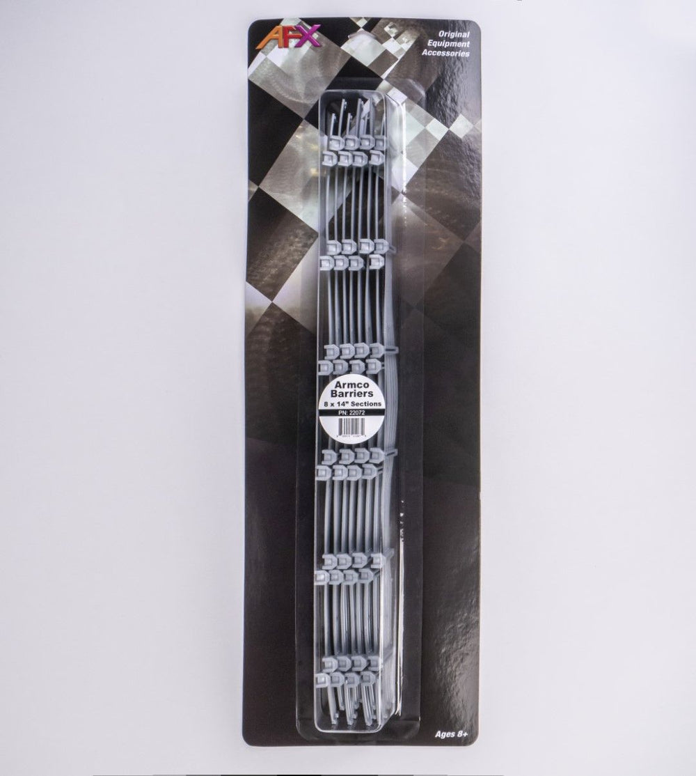 Echo Six Hobbies AFX Racing ARMCO Barriers — HO Slot Car Accessories