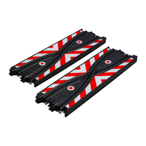 Echo Six Hobbies AFX Racing Track, CrissCross 9" (2pcs) — HO Slot Car Accessories