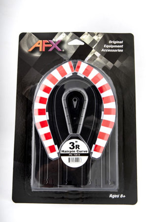 Echo Six Hobbies AFX Racing Track, Hairpin 3" — HO Slot Car Accessories