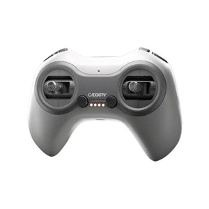 A gray and white Coknery wireless remote controller with dual joysticks, shown against a plain white background.