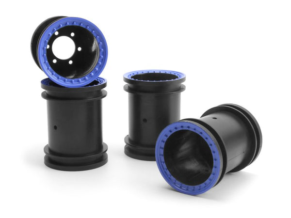 Echo Six Hobbies HPI Racing MT-1 Wheel 1.2in (Blue/4pcs)