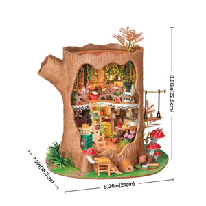 Robotime Fairytale Tree House DIY Miniature House — DIY Home Decor