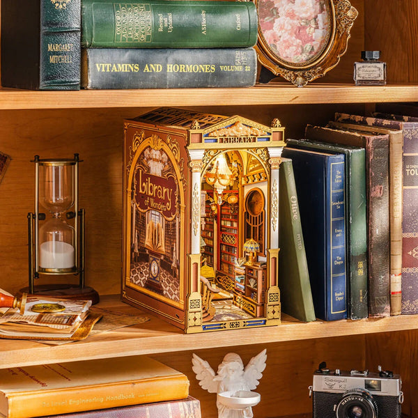 Robotime Library of Wonders DIY Book Nook — DIY Home Decor