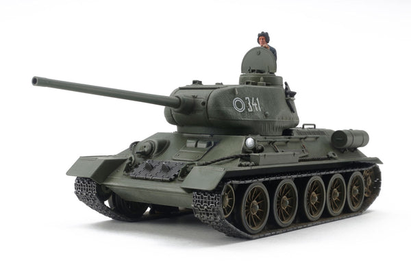 Tamiya 1/48 Russian Med Tank T34/85 Plastic Model Kit