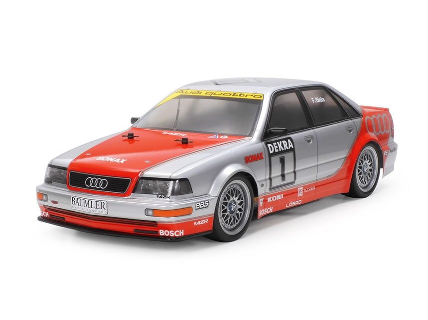 Tamiya 1/10 RC 1992 Audi V8 Touring Model Kit, TT-02 Chassis