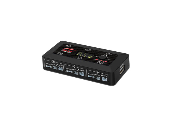 Echo Six Hobbies Ultra Power Technology Ultra Power - UPS6 25W 1S x 6 Compact DC Charger — Batteries & Chargers