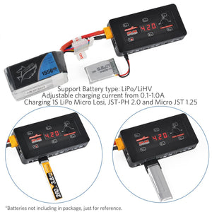 Echo Six Hobbies Ultra Power Technology Ultra Power - UPS6 25W 1S x 6 Compact DC Charger — Batteries & Chargers