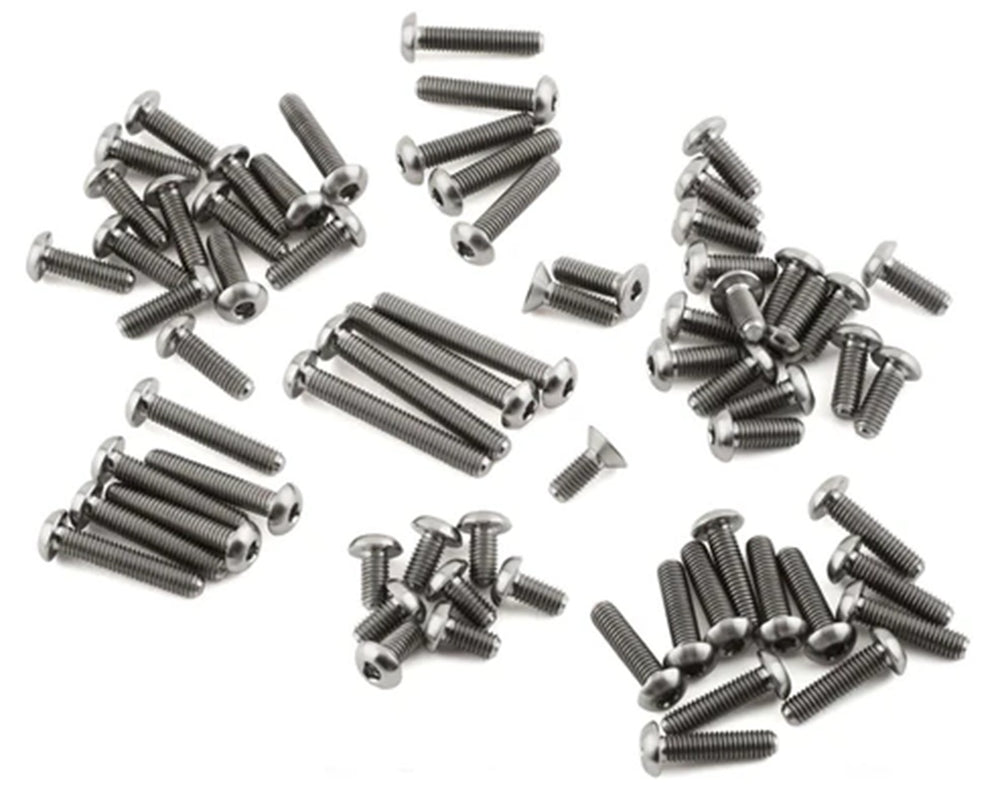 Echo Six Hobbies Whitz TLR 22X HyperLite titanium upper screw kit