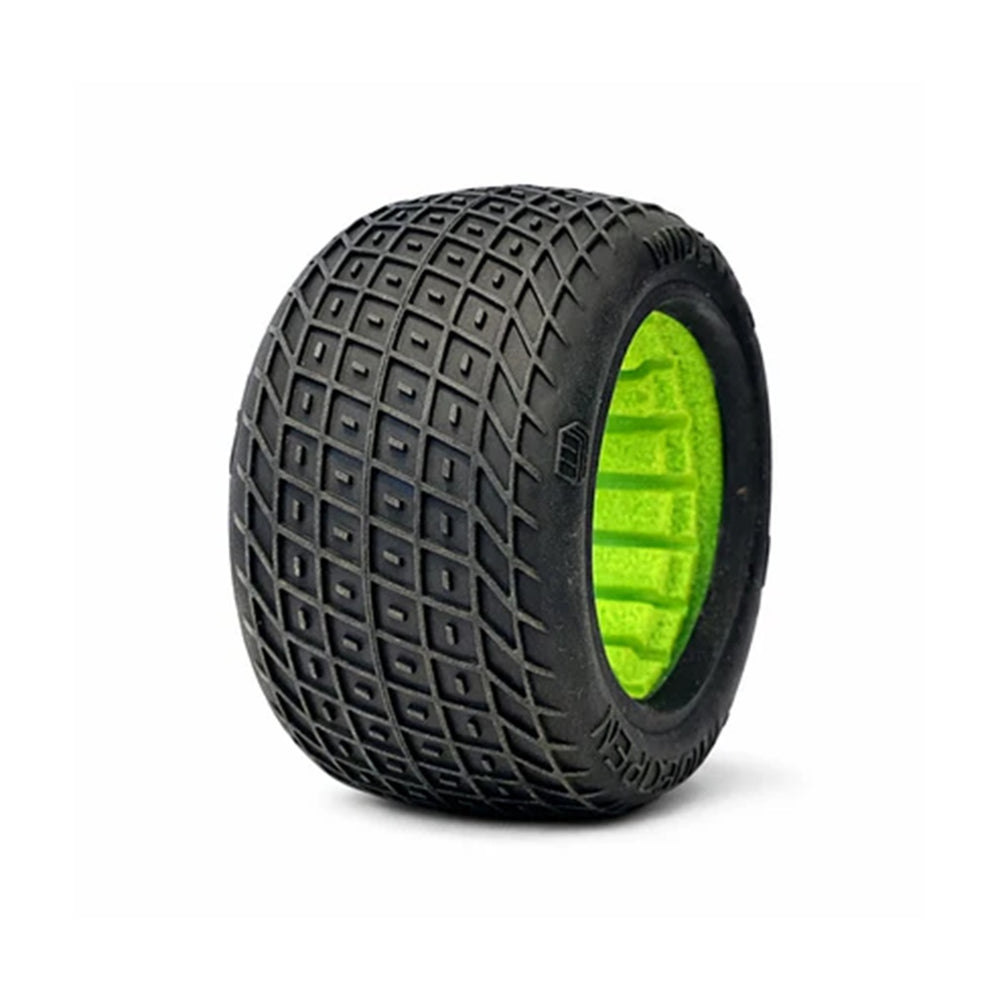 Echo Six Hobbies Whitz Racing Products Wideopen Rear Tires, Soft — 1/10 Buggy Tires