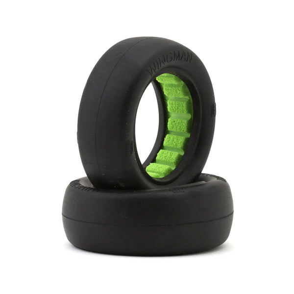 Echo Six Hobbies Whitz Racing Products Wingman Slick Front Tires, Super Soft