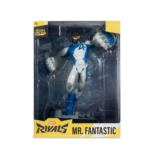 Echo six Hobbies McFarlane Toys Marvel Rivals Mr. Fantastic action figure in packaging on a white background