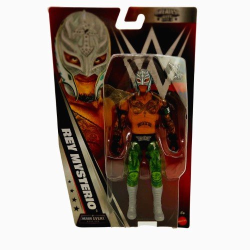 Echo six Hobbies WWE Rey Mysterio action figure in packaging with mask
