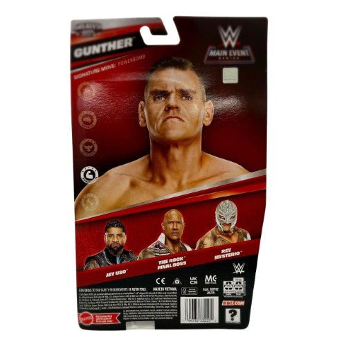Echo six Hobbies WWE action figure packaging with a wrestler's face on the front