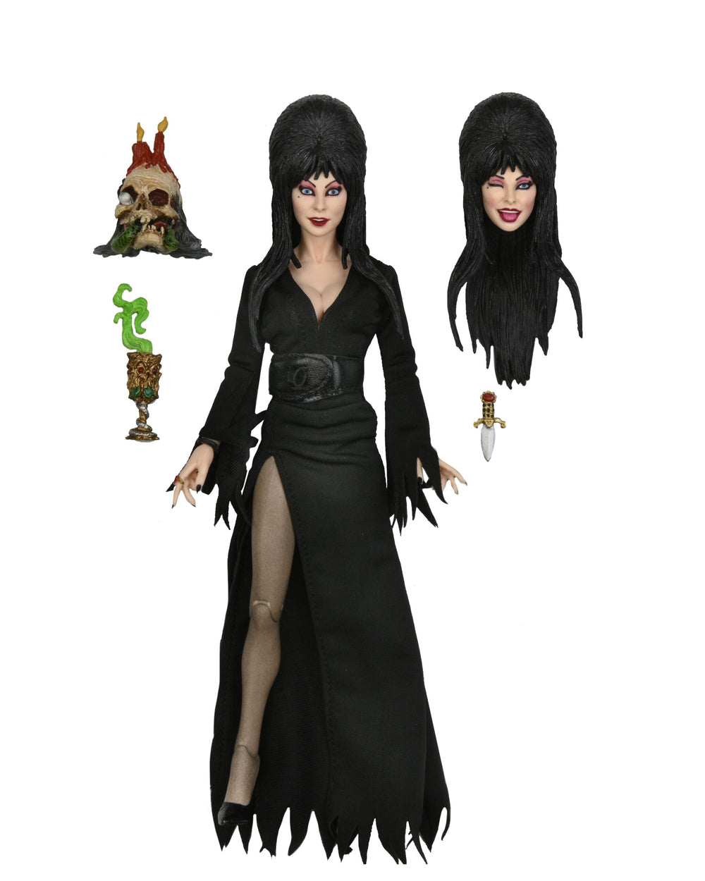 Little Shop of Magic NECA Elvira, Mistress of the Dark – 8? Clothed Action Figure – Elvira — Toys and Collectible