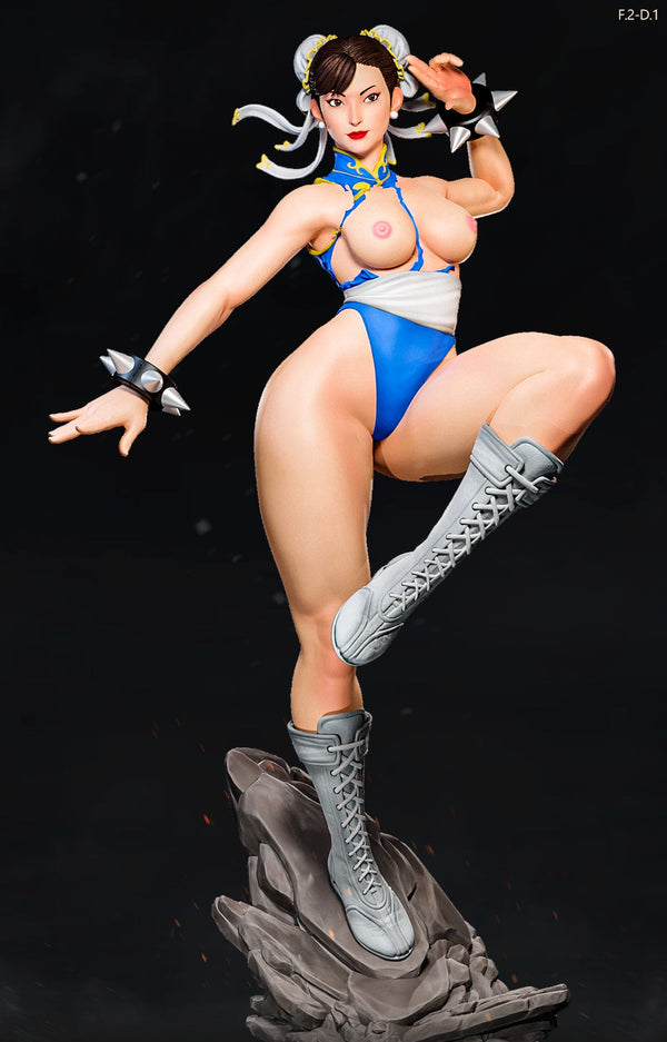 Chun-Li Pose 1 - Street Fighter (SFW/NSFW 18+ Only) - 1:6 Scale