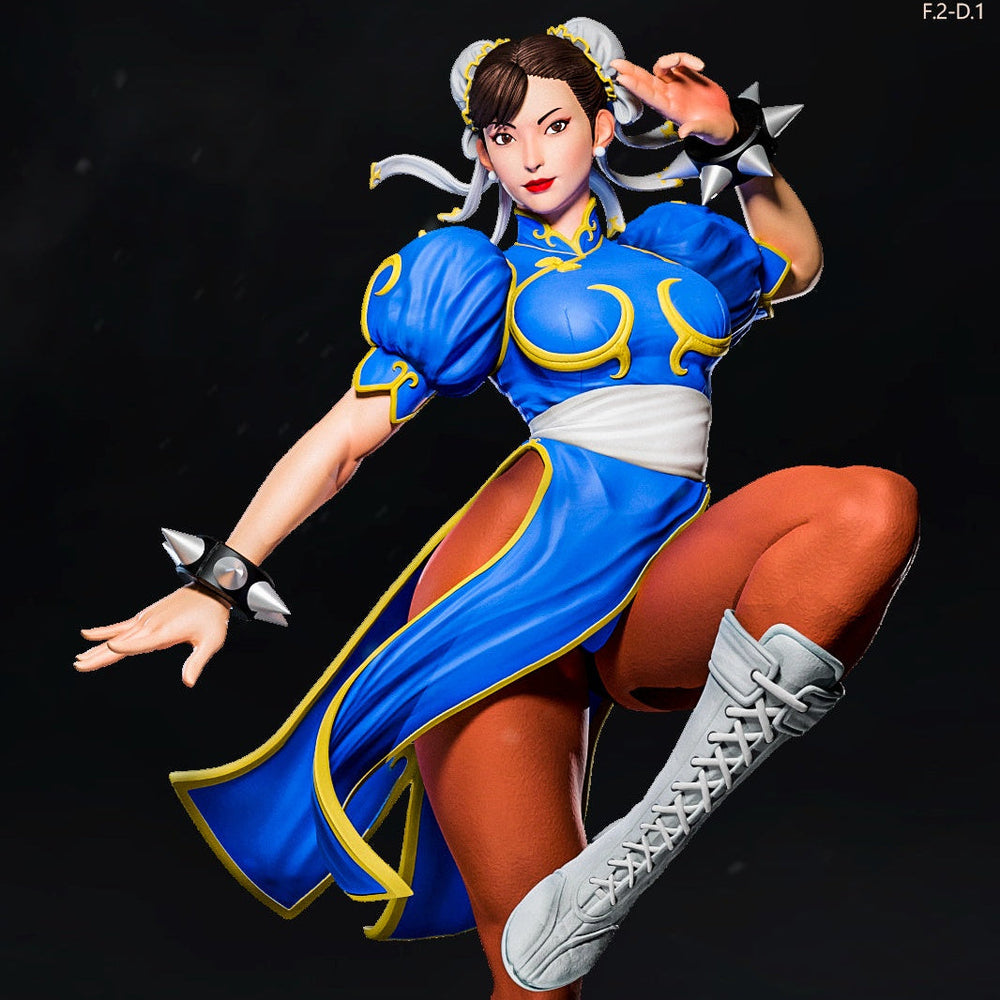 Chun-Li Pose 1 - Street Fighter (SFW/NSFW 18+ Only) - 1:6 Scale