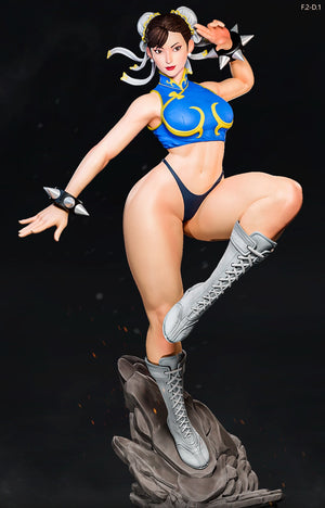 Chun-Li Pose 1 - Street Fighter (SFW/NSFW 18+ Only) - 1:6 Scale