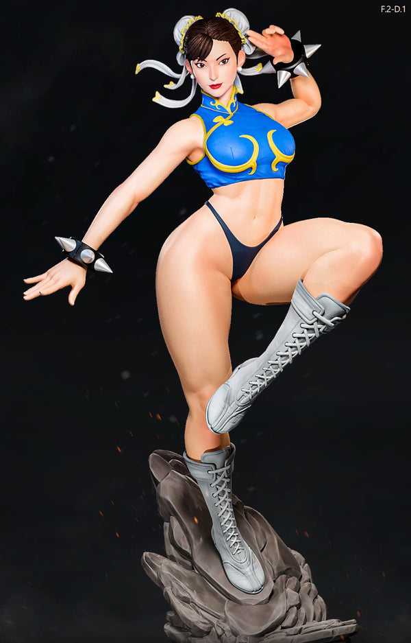 Chun-Li Pose 1 - Street Fighter (SFW/NSFW 18+ Only) - 1:6 Scale