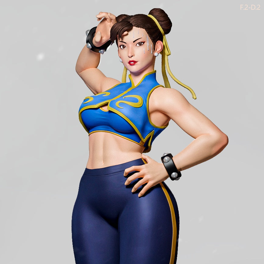 Chun-Li Pose 2 - Street Fighter (SFW/NSFW 18+ Only) - 1:6 Scale
