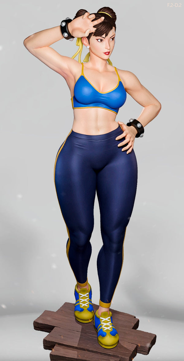 Chun-Li Pose 2 - Street Fighter (SFW/NSFW 18+ Only) - 1:6 Scale