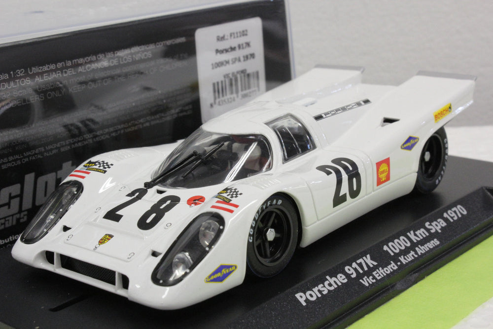 Fly Porsche 917K 1000km Spa 1970 Vic Elford 1/32 Slot Car F11102