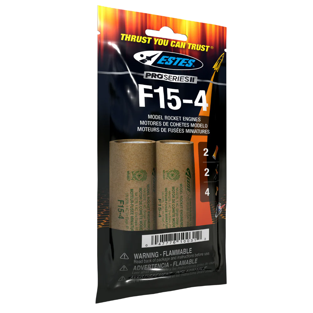 ESTES F15-4 Engines (29 mm)
