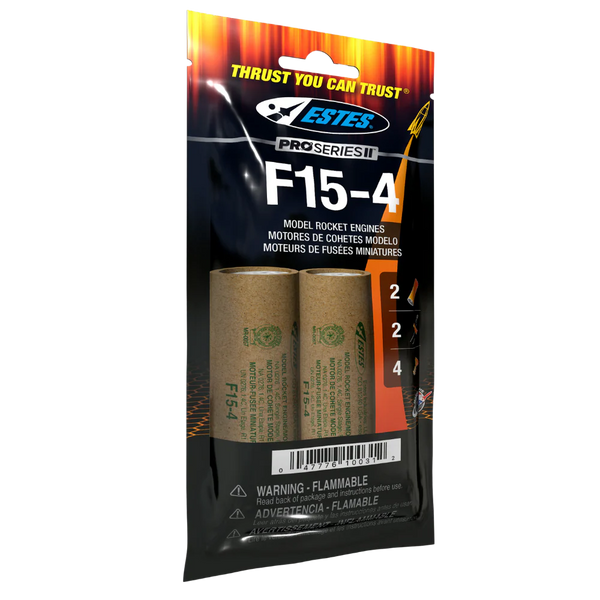 ESTES F15-4 Engines (29 mm)