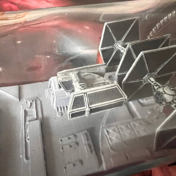 CCHobbyFun Star Wars Death Star Trench Run in a Bottle