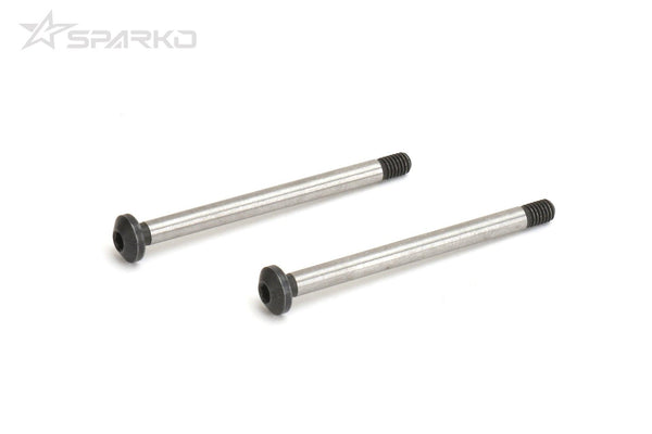 Sparko F8 Truggy Hard Front Lower Suspension Shaft Screw (41.6mm)