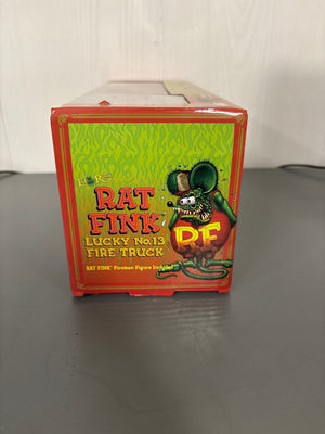 S and E Hobbies and Collectables Auto World Ed Big Daddy Roth Rat Fink Lucky No. 13 Fire Truck Diecast
