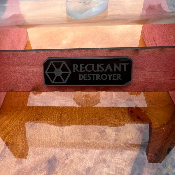 CCHobbyFun Star Wars Separatist Recusant Destroyer in a Wine Bottle
