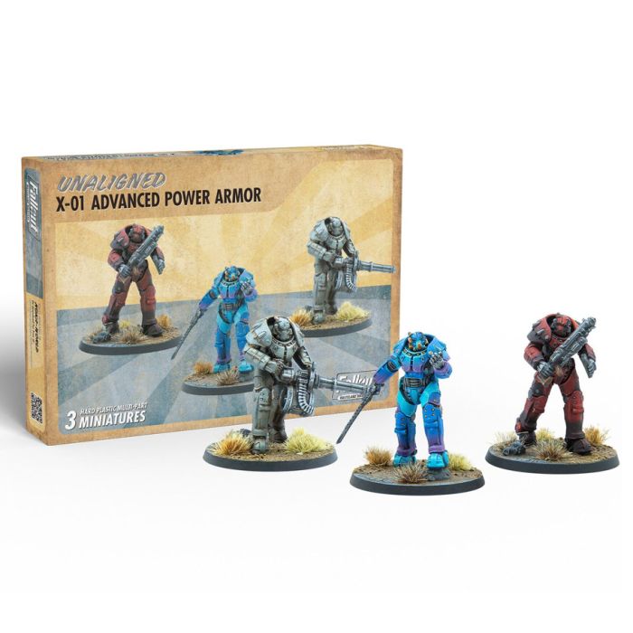 Little Shop of Magic Fallout: Wasteland Warfare - Unaligned: X-01 Power Armor — Miniatures